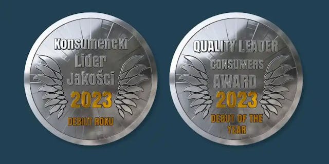 Nudmuses Consumer Quality Leader emblem - Debut of the Year 2023